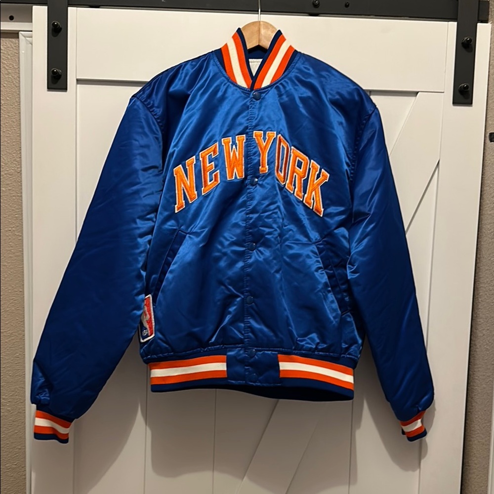Vintage Starter New Varsity Jacket - New York Knicks
